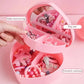 New Heart Shape Jewelry Storage Box
